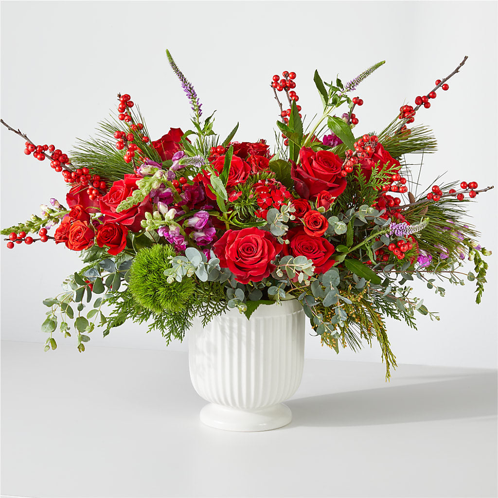 Big Red Bow Bouquet – ETHEL'S THIS AND THAT, Galeton PA