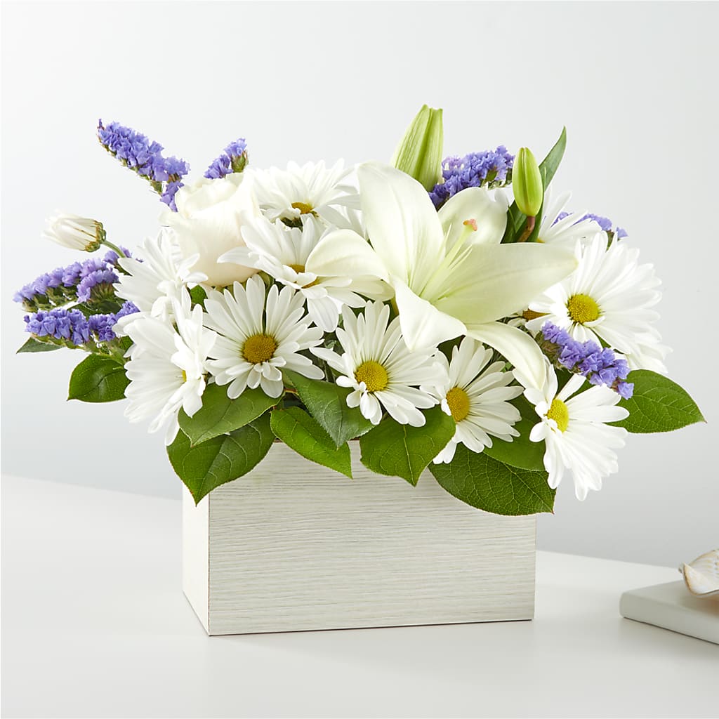 Beyond Blue Box Bouquet – ETHEL'S THIS AND THAT, Galeton PA