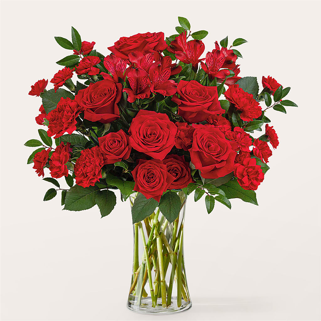 Brilliant Ruby Bouquet – ETHEL'S THIS AND THAT, Galeton PA