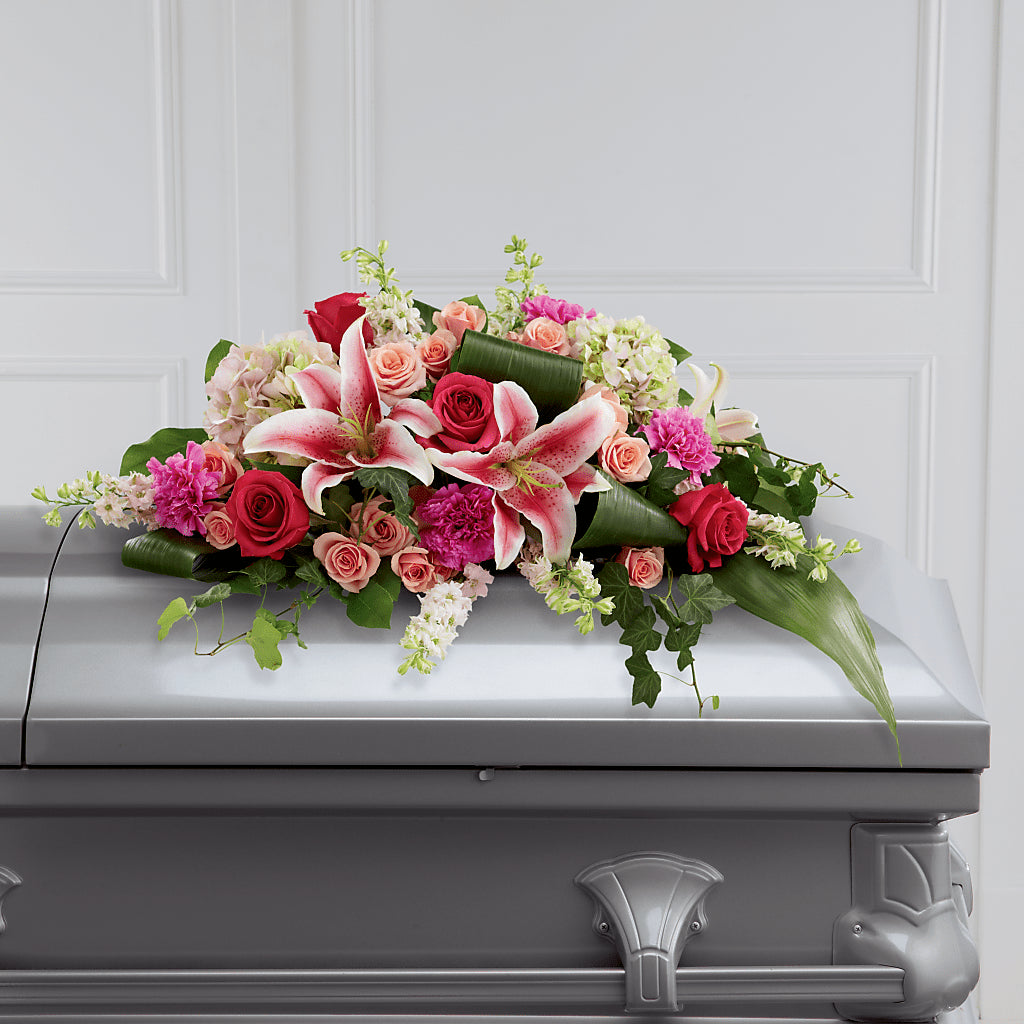 Splendid Grace Casket Spray – ETHEL'S THIS AND THAT, Galeton PA