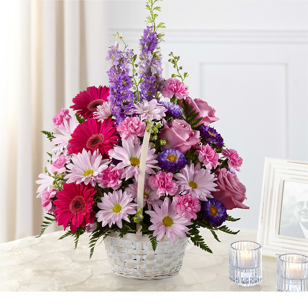 Pastel Peace Basket – ETHEL'S THIS AND THAT, Galeton PA