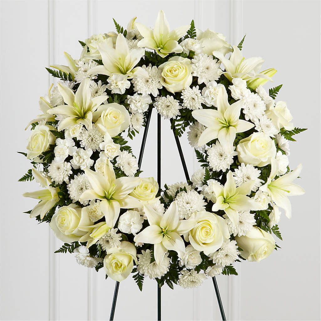 Treasured Tribute Wreath – ETHEL'S THIS AND THAT, Galeton PA