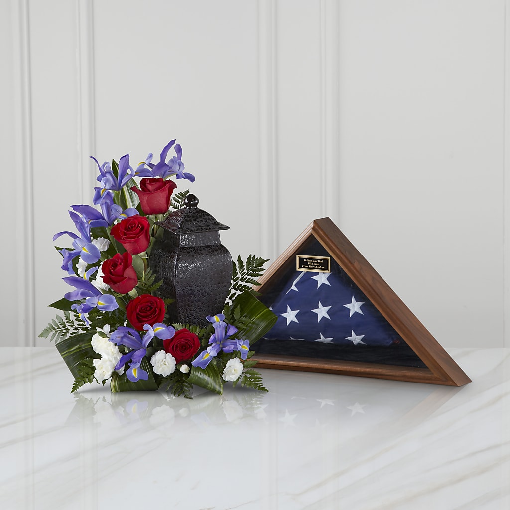Patriotic Tribute Arrangement – ETHEL'S THIS AND THAT, Galeton PA