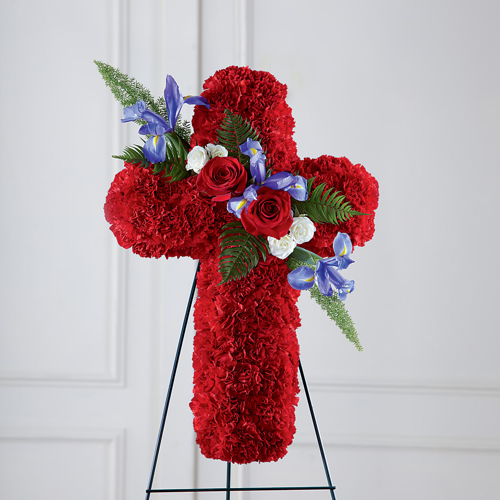 Faithful Hero Floral Cross – ETHEL'S THIS AND THAT, Galeton PA