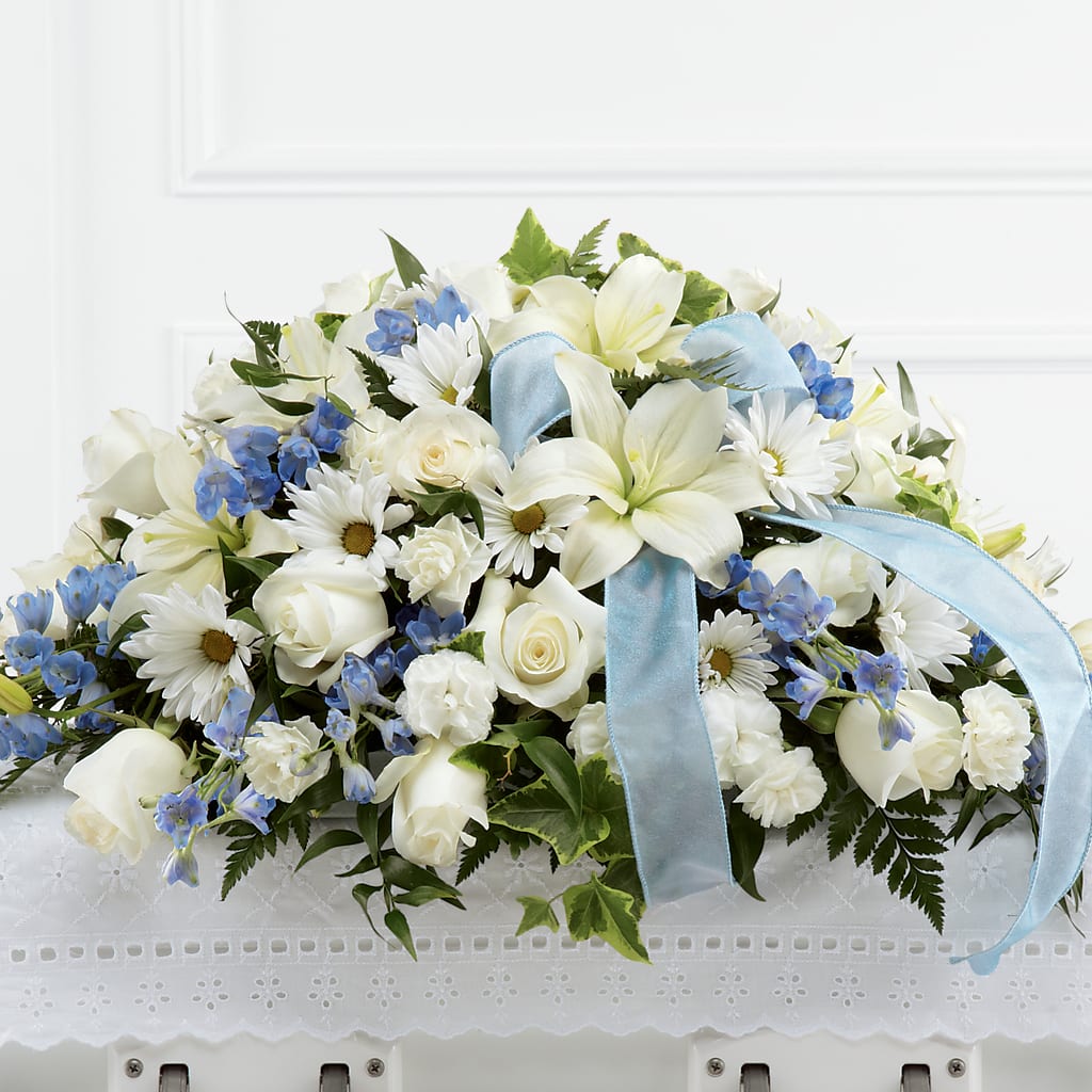 Tender Treasure Casket Spray – ETHEL'S THIS AND THAT, Galeton PA