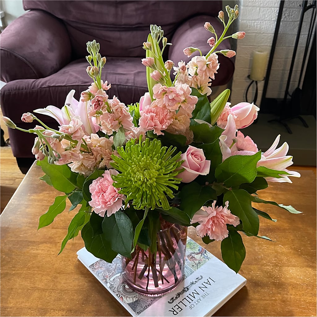 Pretty in Pink Bouquet – ETHEL'S THIS AND THAT, Galeton PA