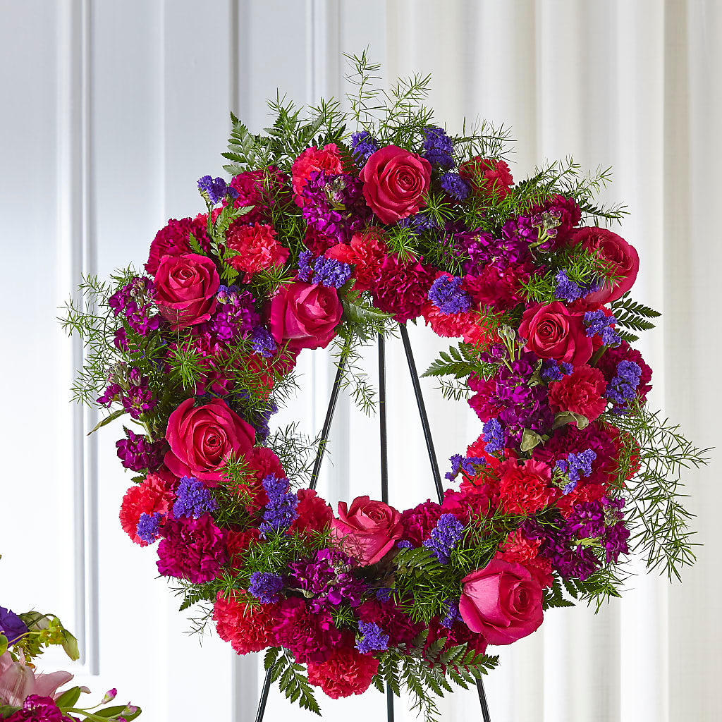 Calming Colors Wreath – ETHEL'S THIS AND THAT, Galeton PA