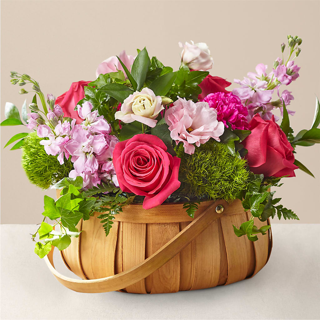 Radiance in Bloom Basket – ETHEL'S THIS AND THAT, Galeton PA