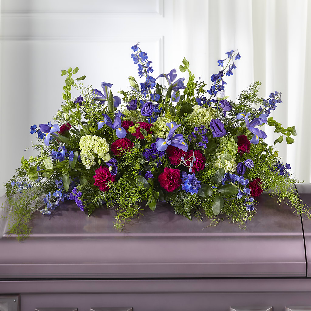 Always Treasured Casket Spray – ETHEL'S THIS AND THAT, Galeton PA
