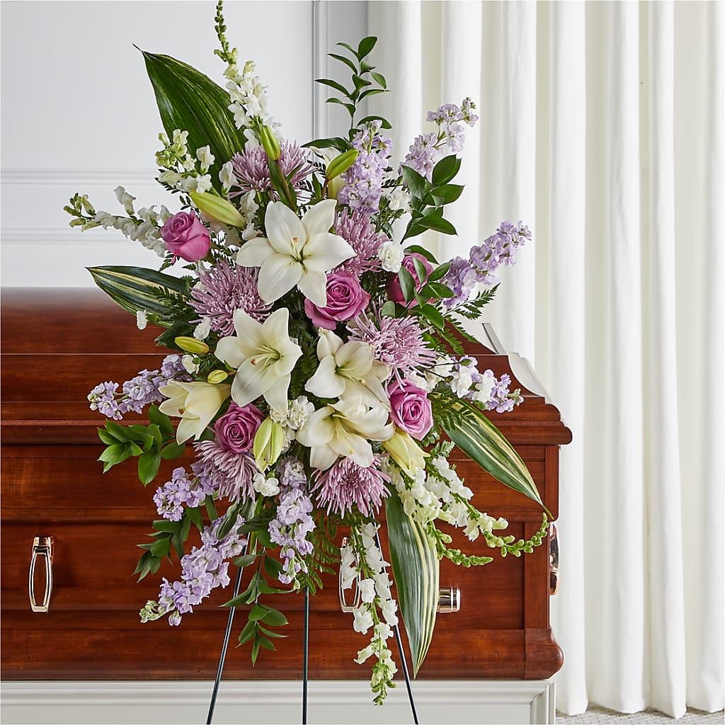 Grateful Hearts Standing Spray – ETHEL'S THIS AND THAT, Galeton PA