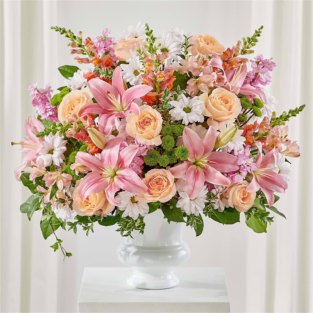 Heartfelt Gesture Urn Arrangement – ETHEL'S THIS AND THAT, Galeton PA