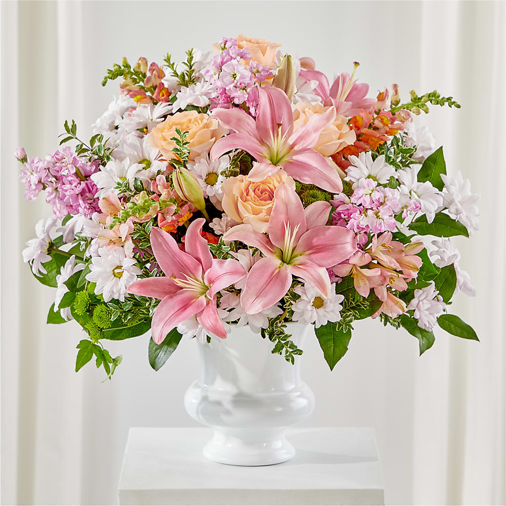 Heartfelt Gesture Urn Arrangement – ETHEL'S THIS AND THAT, Galeton PA