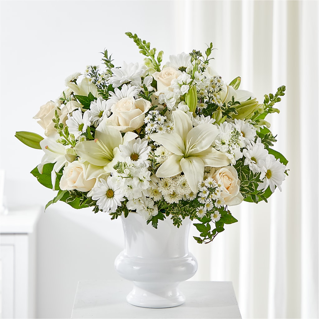 Uplifting Urn Arrangement – ETHEL'S THIS AND THAT, Galeton PA