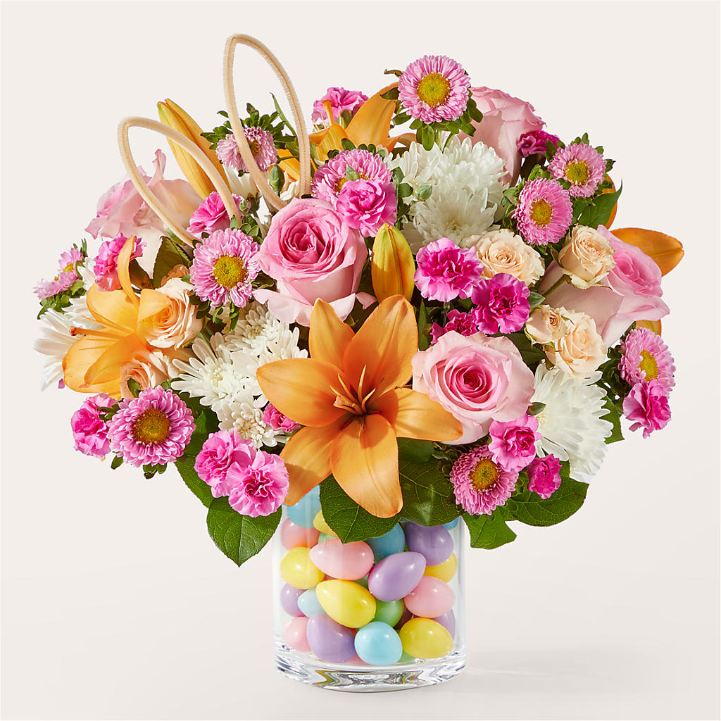 Hop to It Bouquet – ETHEL'S THIS AND THAT, Galeton PA