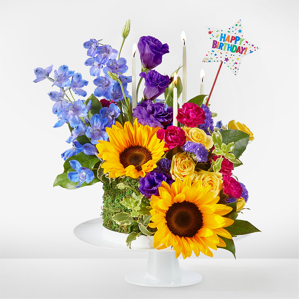 Star of the Day Floral Cake – ETHEL'S THIS AND THAT, Galeton PA