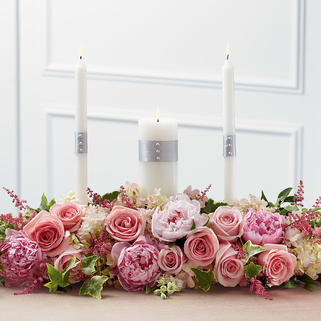 Worldwide Romance Unity Candle Arrangement – ETHEL'S THIS AND THAT, Galeton PA