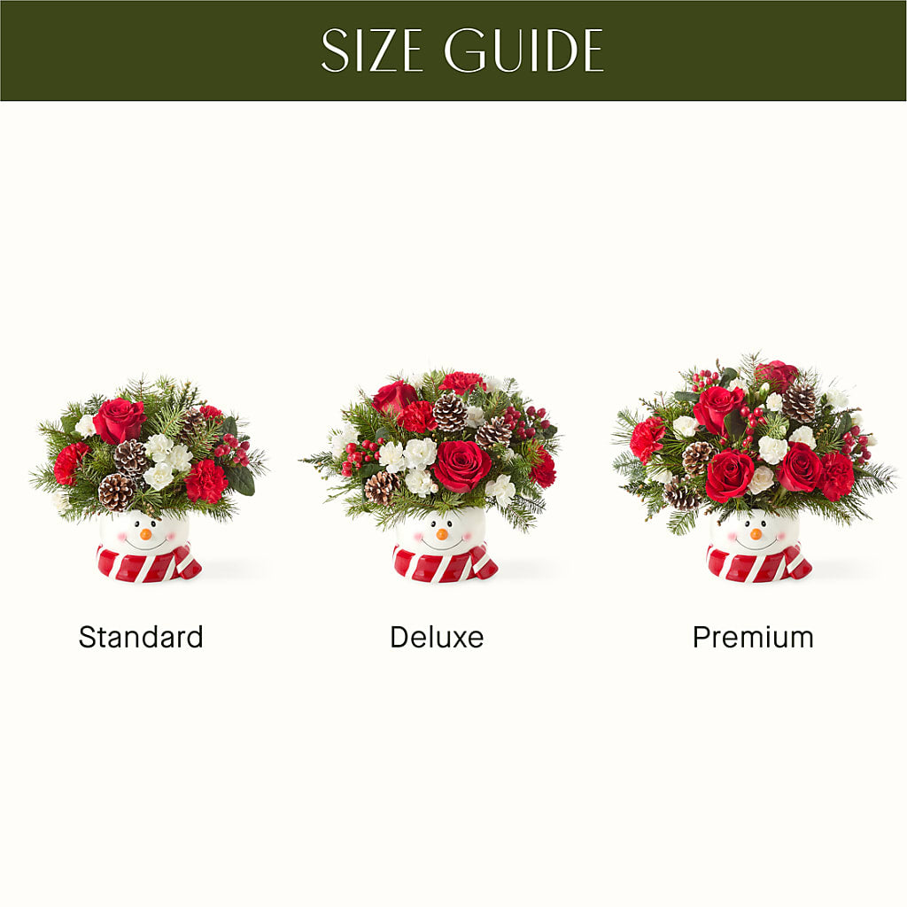Jolly Snowman Bouquet – ETHEL'S THIS AND THAT, Galeton PA