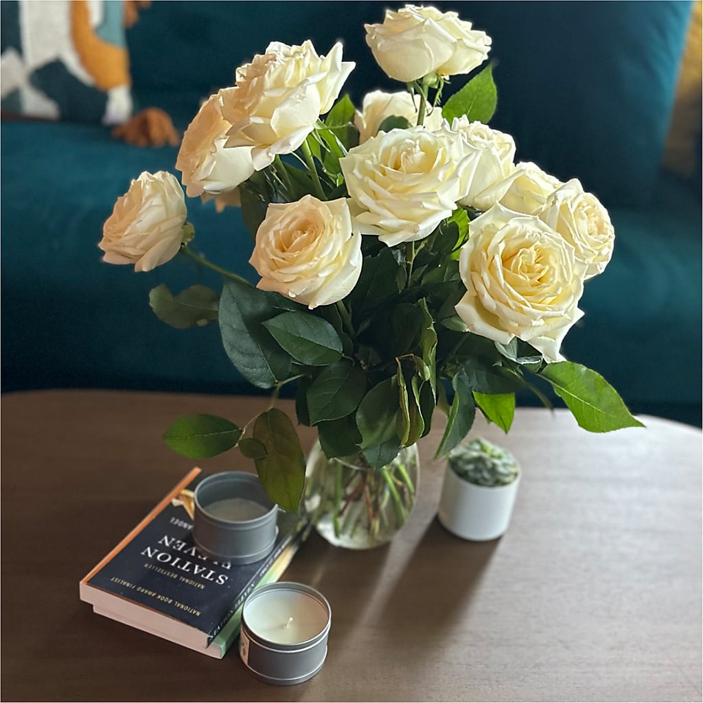 Long Stem Yellow Rose Bouquet – ETHEL'S THIS AND THAT, Galeton PA