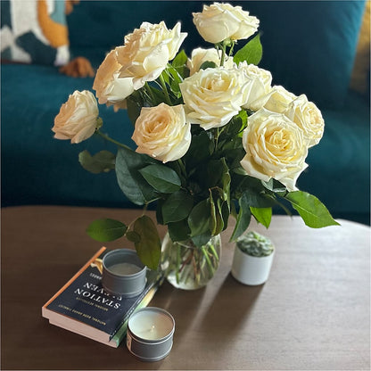 Long Stem Yellow Rose Bouquet – ETHEL'S THIS AND THAT, Galeton PA