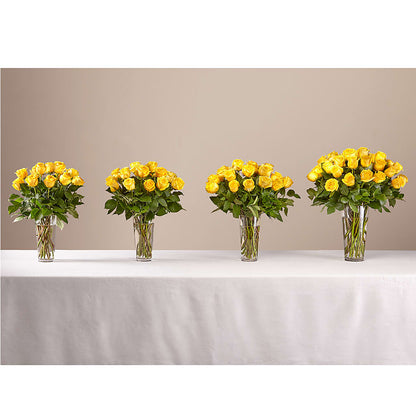 Long Stem Yellow Rose Bouquet – ETHEL'S THIS AND THAT, Galeton PA