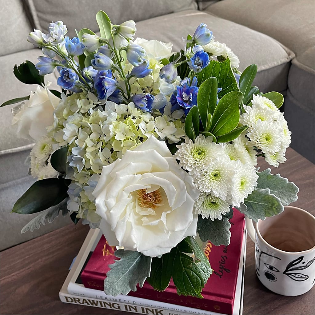 Clear Skies Bouquet – ETHEL'S THIS AND THAT, Galeton PA