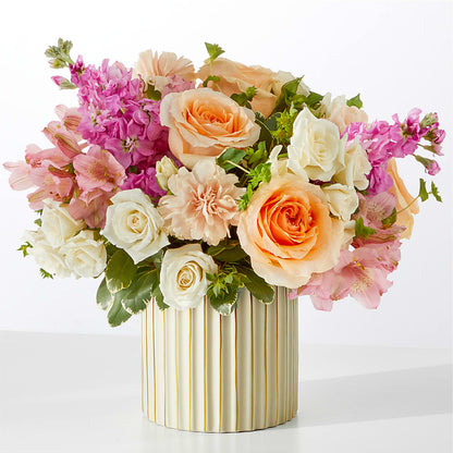 Paradise Bouquet with Ivory Vase – ETHEL'S THIS AND THAT, Galeton PA