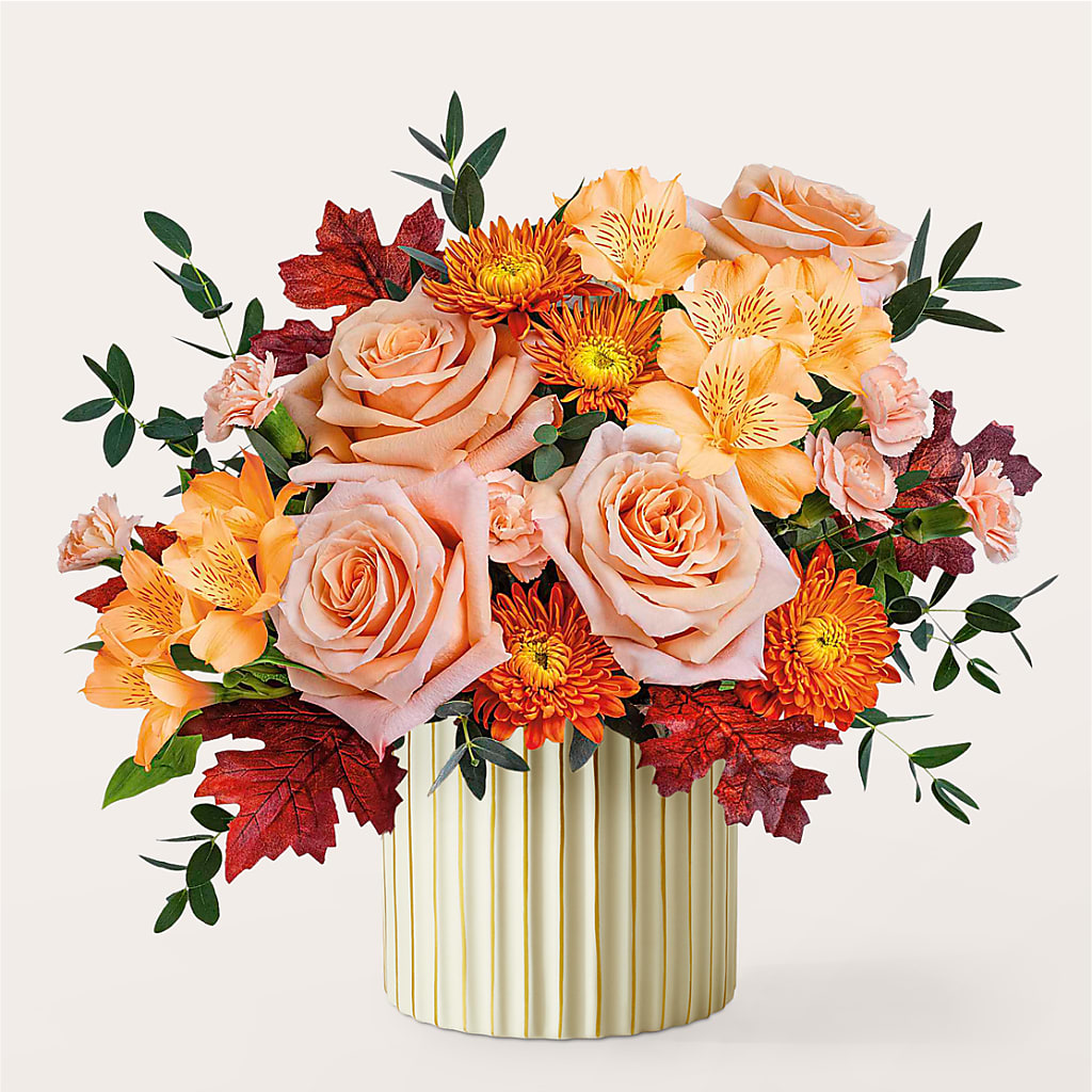 Spiced Latte Bouquet with Ivory Vase – ETHEL'S THIS AND THAT, Galeton PA