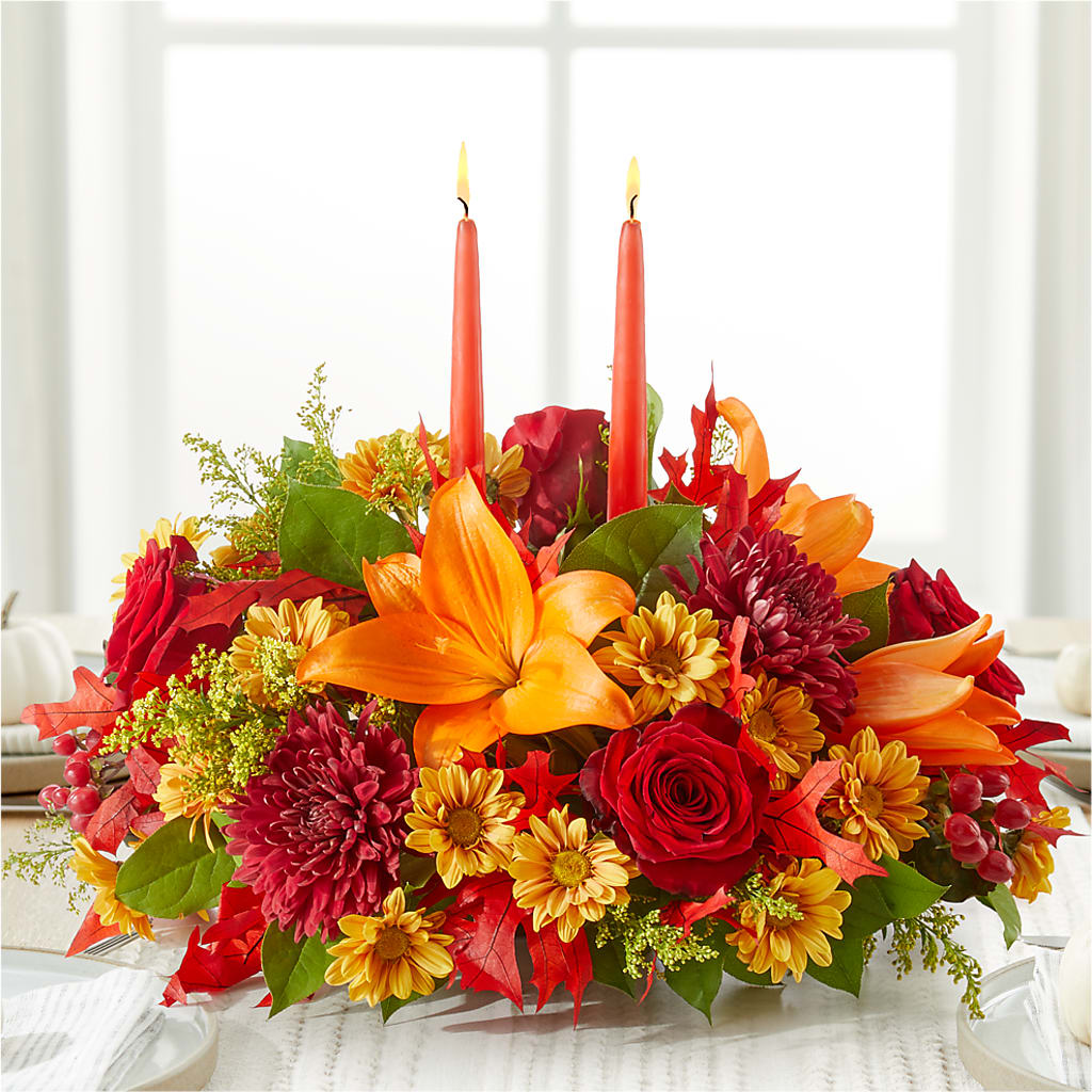 Autumn's Embrace Centerpiece – ETHEL'S THIS AND THAT, Galeton PA