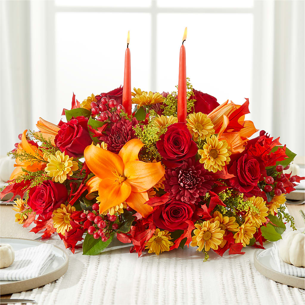 Autumn's Embrace Centerpiece – ETHEL'S THIS AND THAT, Galeton PA