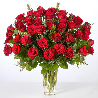 Forever Yours Fifty Stem Red Rose Bouquet – ETHEL'S THIS AND THAT, Galeton PA
